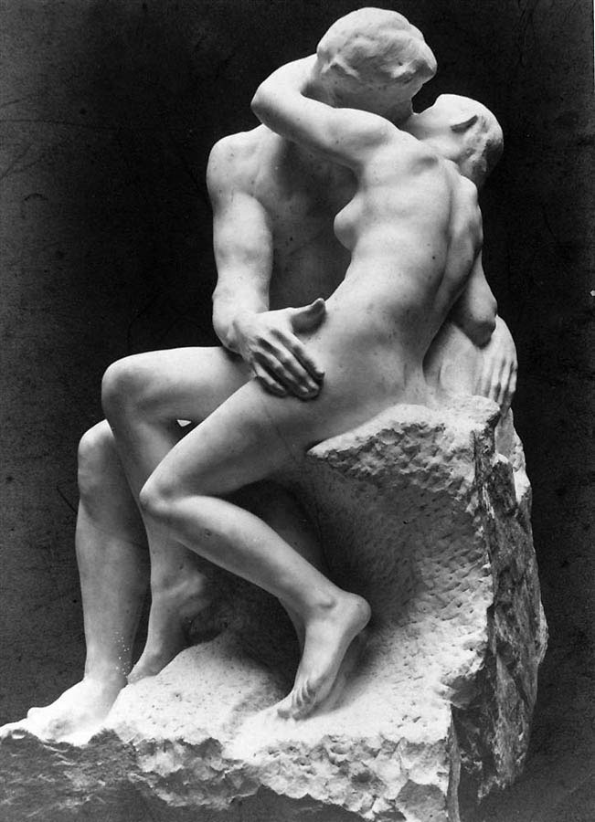 El beso de Auguste Rodin 